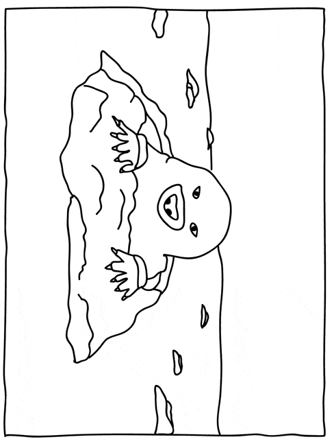 naked mole rat coloring pages - photo #40