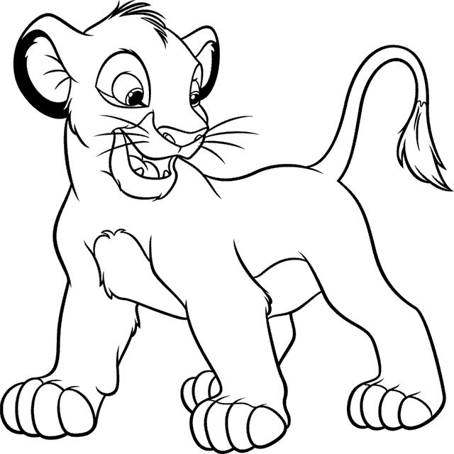   Animal Coloring Pages Lion  Best HD