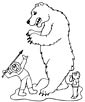 Polar Bear Coloring Pages Advanced 9