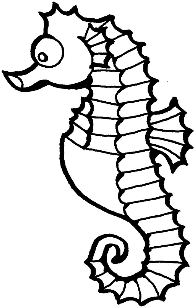 Seahorse Coloring Page Animals Town Animals Color Sheet